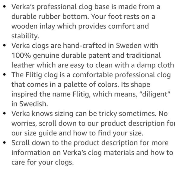 Verka Black Leather Convertible Slingback Clogs Sz 41 - Picture 10 of 11